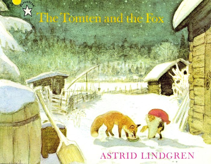 Couverture du livre « THE TOMTEN AND THE FOX », librairie Les Contes Infusés à Corte