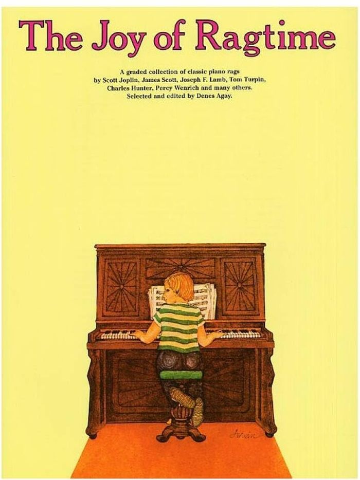 Couverture du livre « THE JOY OF RAGTIME » de Agay, Denes, librairie Les Contes Infusés à Corte