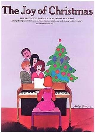Couverture du livre « THE JOY OF CHRISTMAS PIANO, VOIX, GUITARE » de Auteurs Divers, librairie Les Contes Infusés à Corte