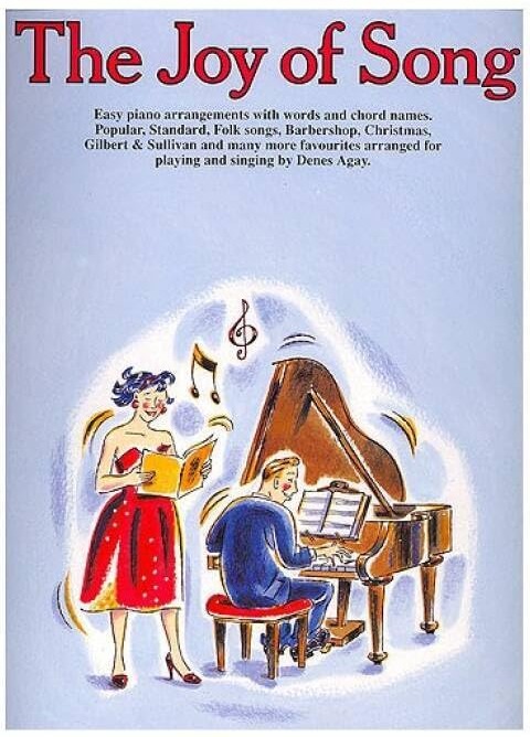 Couverture du livre « THE JOY OF SONG PIANO, VOIX, GUITARE » de Auteurs Divers, librairie Les Contes Infusés à Corte
