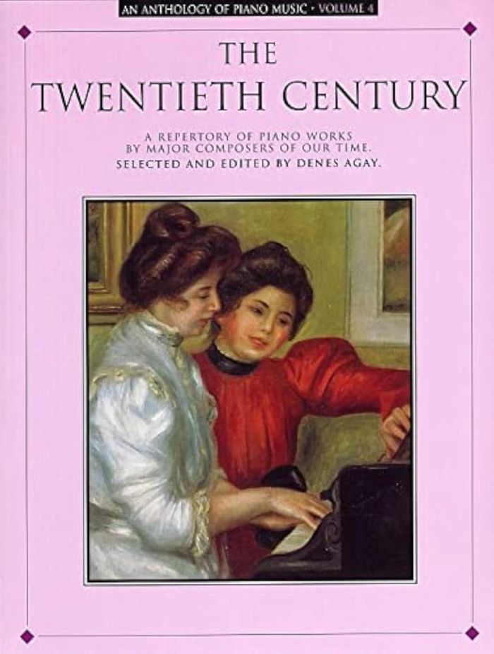 Couverture du livre « ANTHOLOGY OF PIANO MUSIC VOLUME 4: THE TWENTIETH CENTURY PIANO » de Agay, (artist) Denes, librairie Les Contes Infusés à Corte