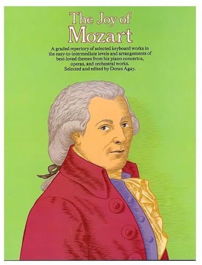 Couverture du livre « THE JOY OF MOZART PIANO » de Agay, Denes, librairie Les Contes Infusés à Corte