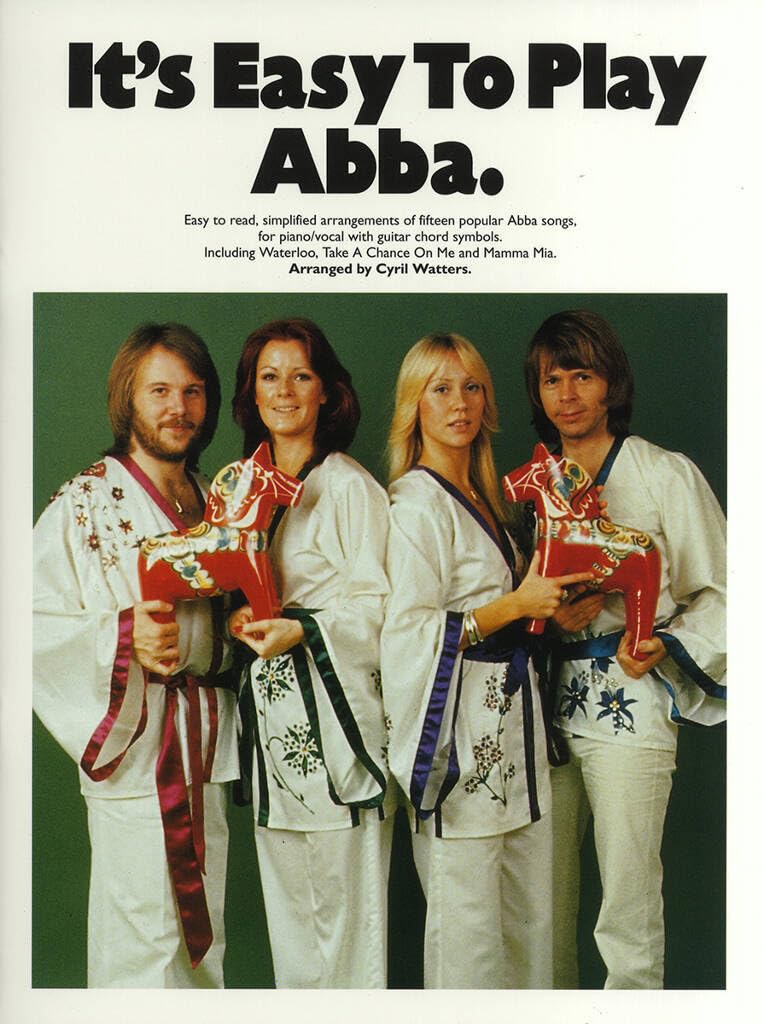 Couverture du livre « IT'S EASY TO PLAY ABBA PIANO, VOIX, GUITARE » de (artist) Abba, librairie Les Contes Infusés à Corte