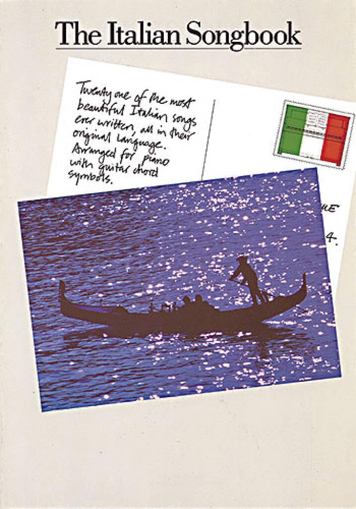 Couverture du livre « THE ITALIAN SONGBOOK PIANO, VOIX, GUITARE » de Auteurs Divers, librairie Les Contes Infusés à Corte
