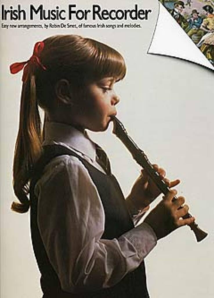 Couverture du livre « IRISH MUSIC FOR RECORDER - MIXED SONGBOOK - MUSIQUE IRLANDAISE POUR FLUTE A BEC » de Auteurs Divers, librairie Les Contes Infusés à Corte