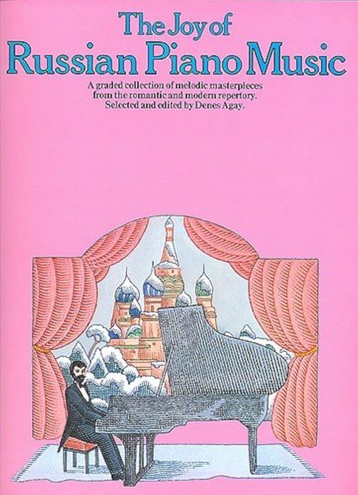 Couverture du livre « THE JOY OF RUSSIAN PIANO MUSIC PIANO » de Auteurs Divers, librairie Les Contes Infusés à Corte