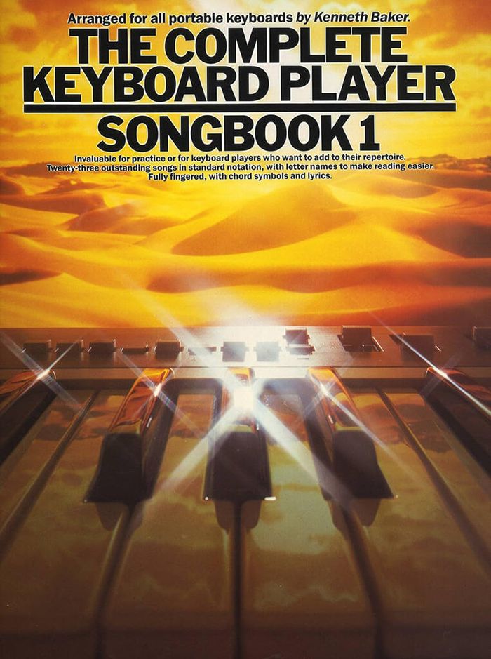 Couverture du livre « THE COMPLETE KEYBOARD PLAYER: SONGBOOK 1 » de Auteurs Divers, librairie Les Contes Infusés à Corte