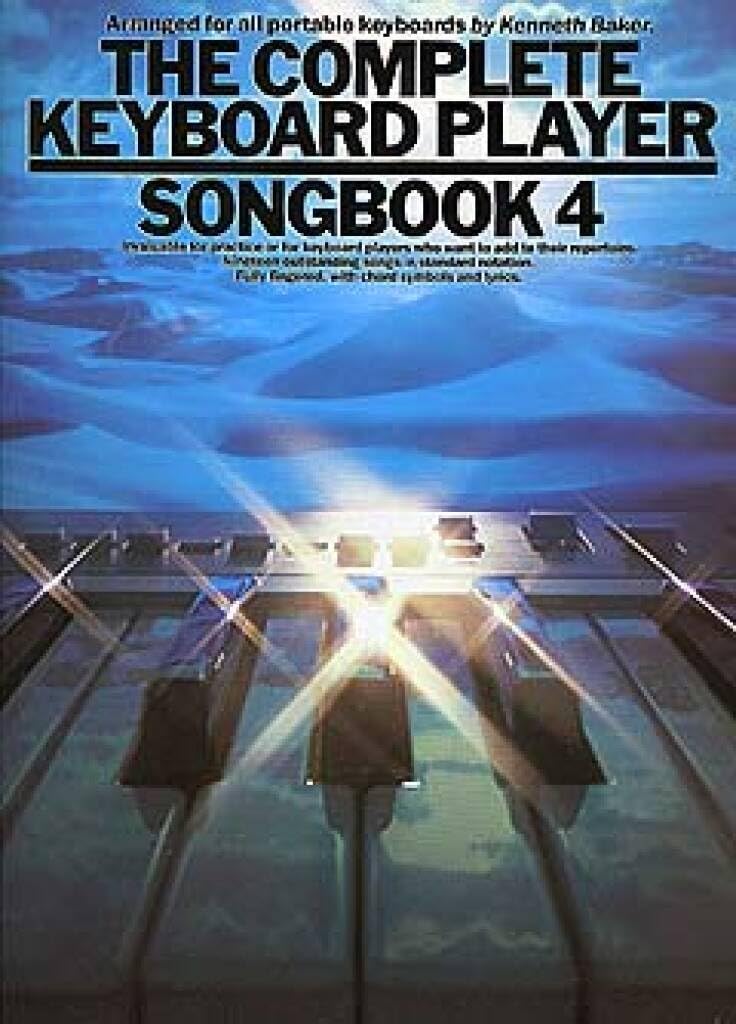 Couverture du livre « THE COMPLETE KEYBOARD PLAYER: SONGBOOK 4 » de Auteurs Divers, librairie Les Contes Infusés à Corte
