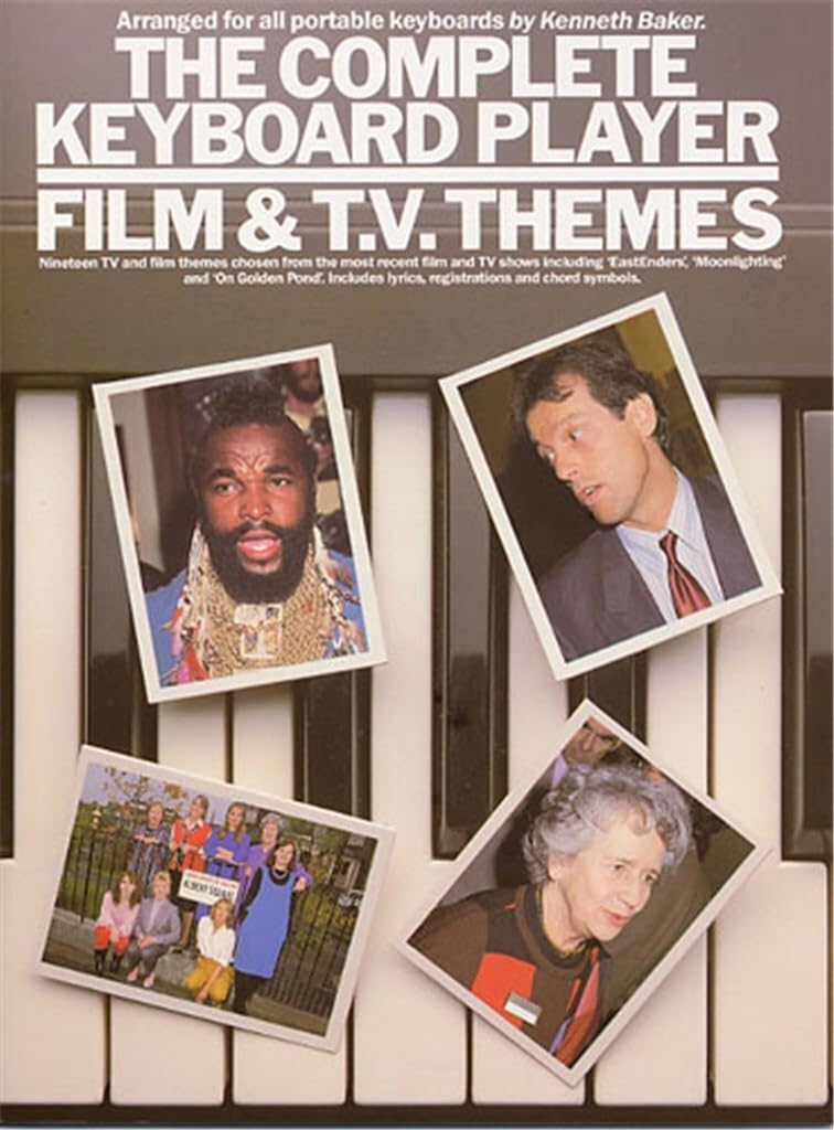 Couverture du livre « THE COMPLETE KEYBOARD PLAYER: FILM AND TV THEMES » de Auteurs Divers, librairie Les Contes Infusés à Corte