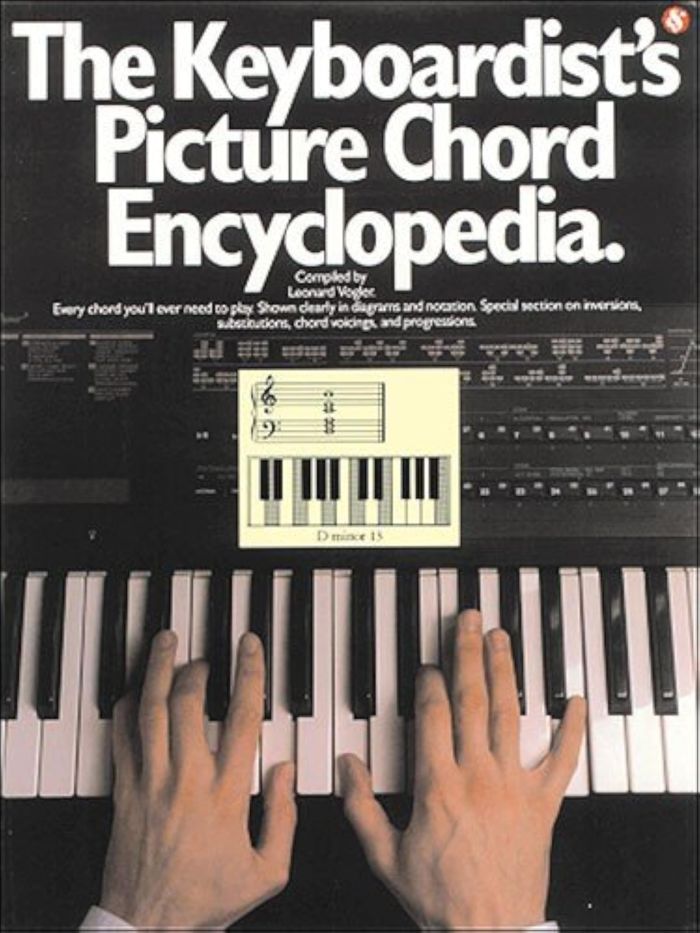 Couverture du livre « THE KEYBOARDIST'S PICTURE CHORD ENCYCLOPAEDIA » de Auteurs Divers, librairie Les Contes Infusés à Corte
