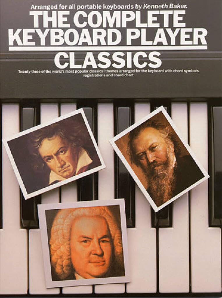 Couverture du livre « THE COMPLETE KEYBOARD PLAYER: CLASSICS », librairie Les Contes Infusés à Corte