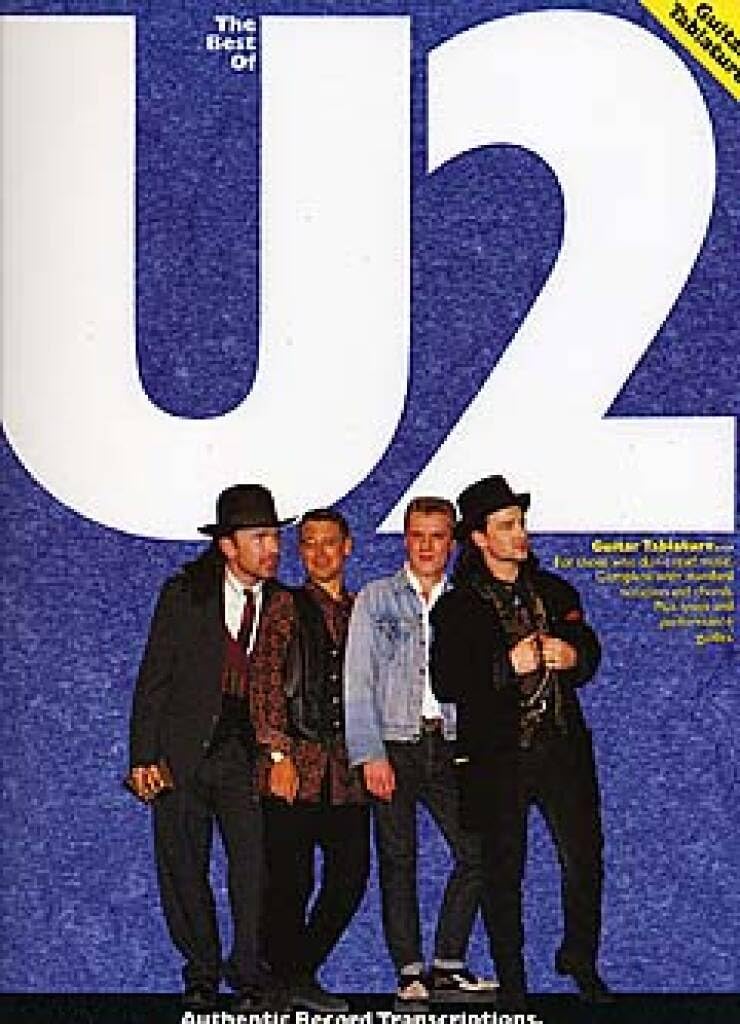 Couverture du livre « THE BEST OF U2 GUITARE » de (artist) U2, librairie Les Contes Infusés à Corte