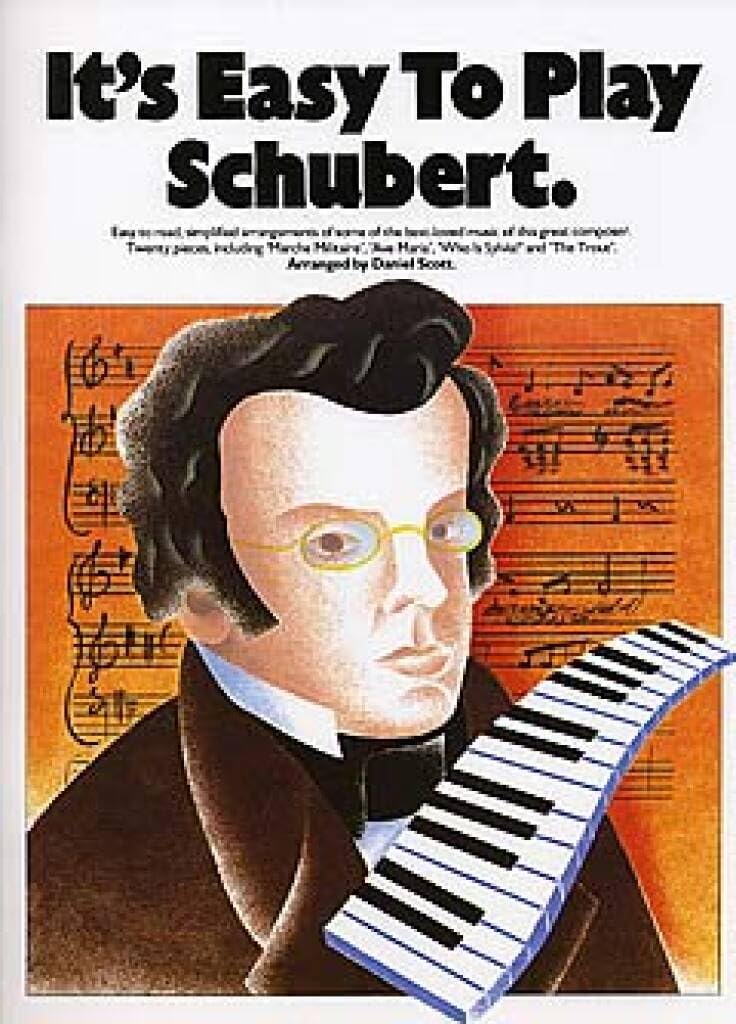 Couverture du livre « IT'S EASY TO PLAY SCHUBERT PIANO » de Schubert, (art Franz, librairie Les Contes Infusés à Corte