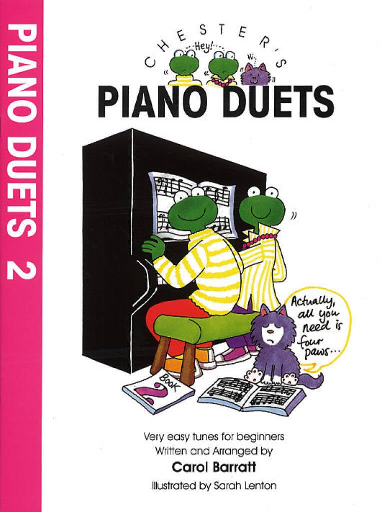 Couverture du livre « CHESTER'S PIANO DUETS VOLUME 2 », librairie Les Contes Infusés à Corte