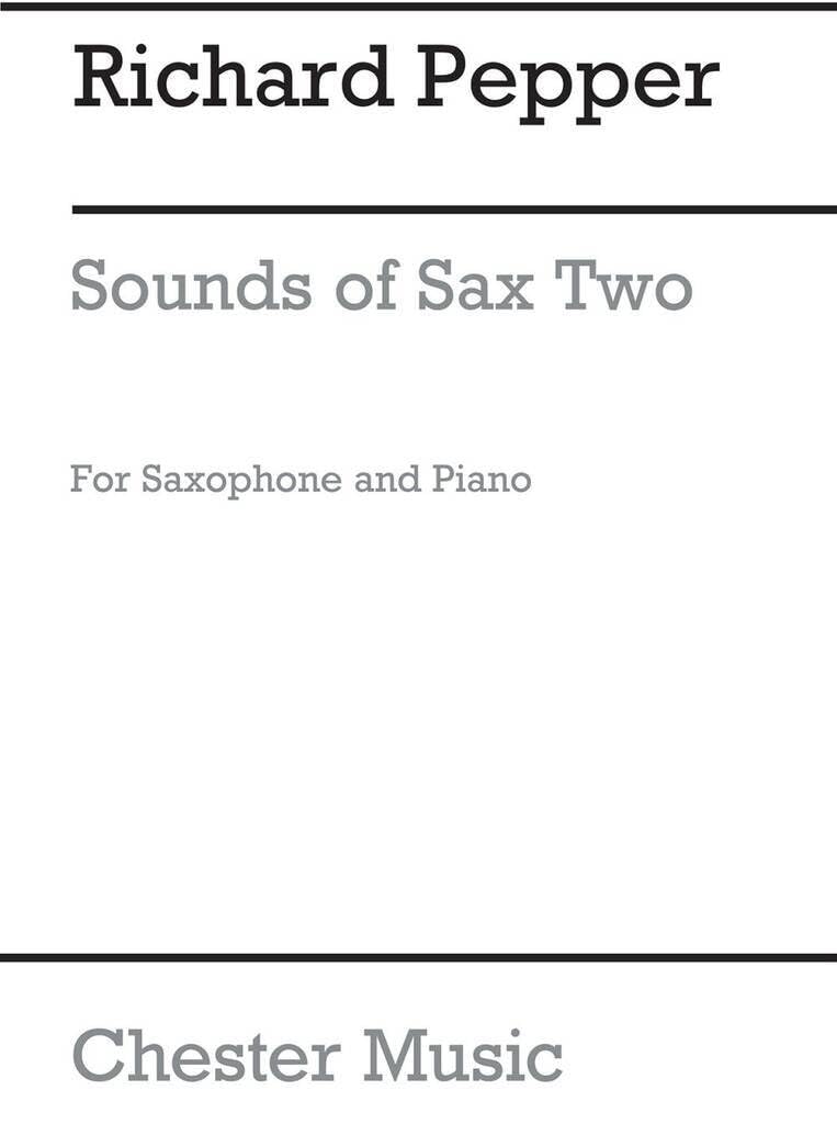 Couverture du livre « PEPPER: SOUNDS FOR SAX 2 » de Pepper, (art Richard, librairie Les Contes Infusés à Corte