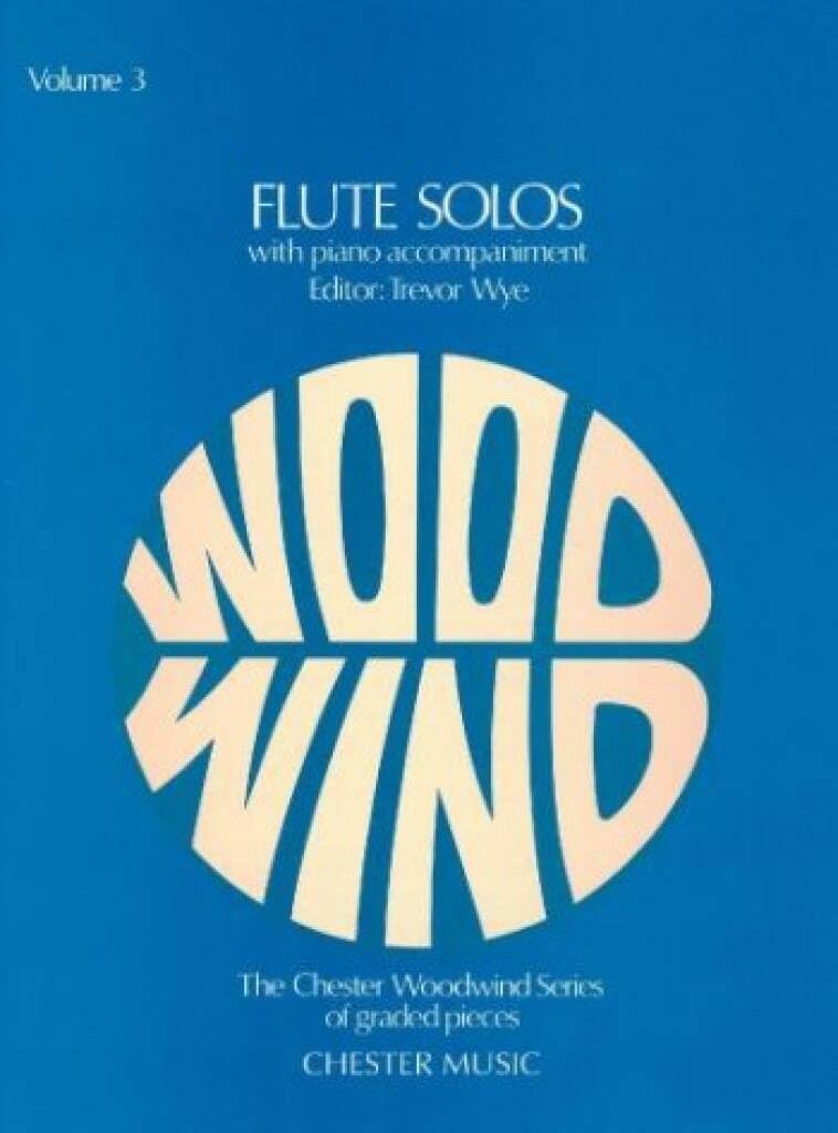 Couverture du livre « FLUTE SOLOS VOLUME THREE » de Auteurs Divers, librairie Les Contes Infusés à Corte