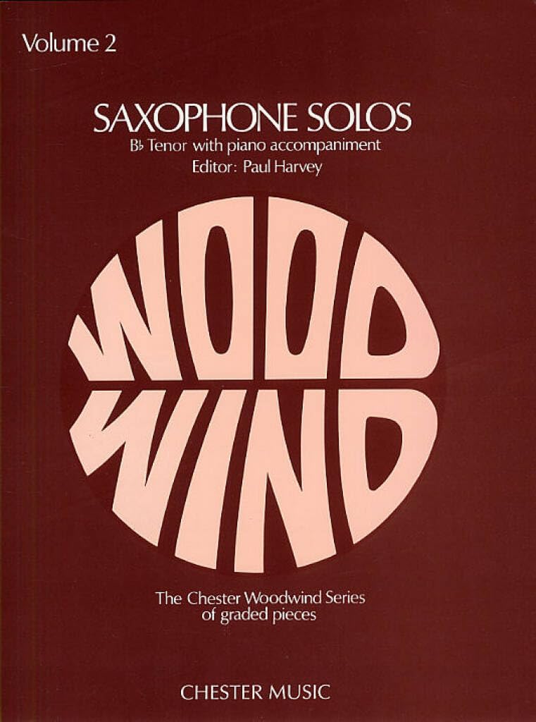 Couverture du livre « TENOR SAXOPHONE SOLOS VOLUME 2 » de Auteurs Divers, librairie Les Contes Infusés à Corte