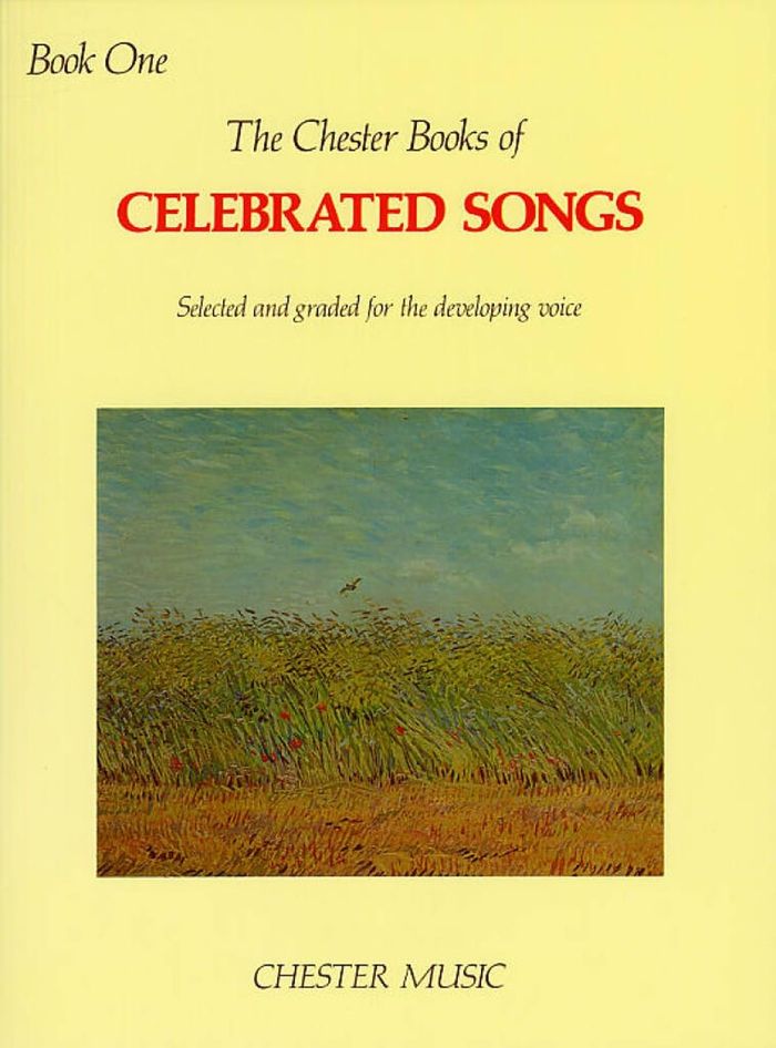 Couverture du livre « THE CHESTER BOOK OF CELEBRATED SONGS - BOOK ONE » de Leah, (edito Shirley, librairie Les Contes Infusés à Corte