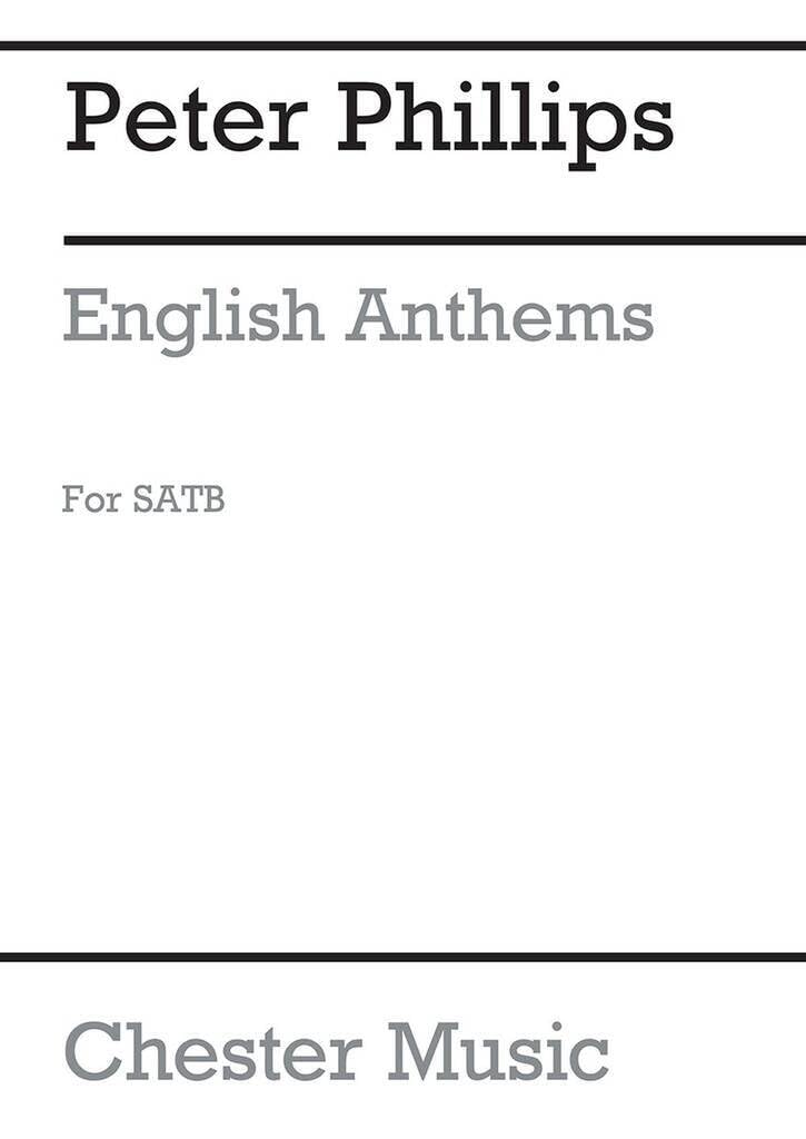 Couverture du livre « RENAISSANCE MASTERS ANTHEM 1: ANTHEMS BY TALLIS, SHEPPARD AND THEIR CONTEMPORARIES CHANT » de Philips, (edit Peter, librairie Les Contes Infusés à Corte