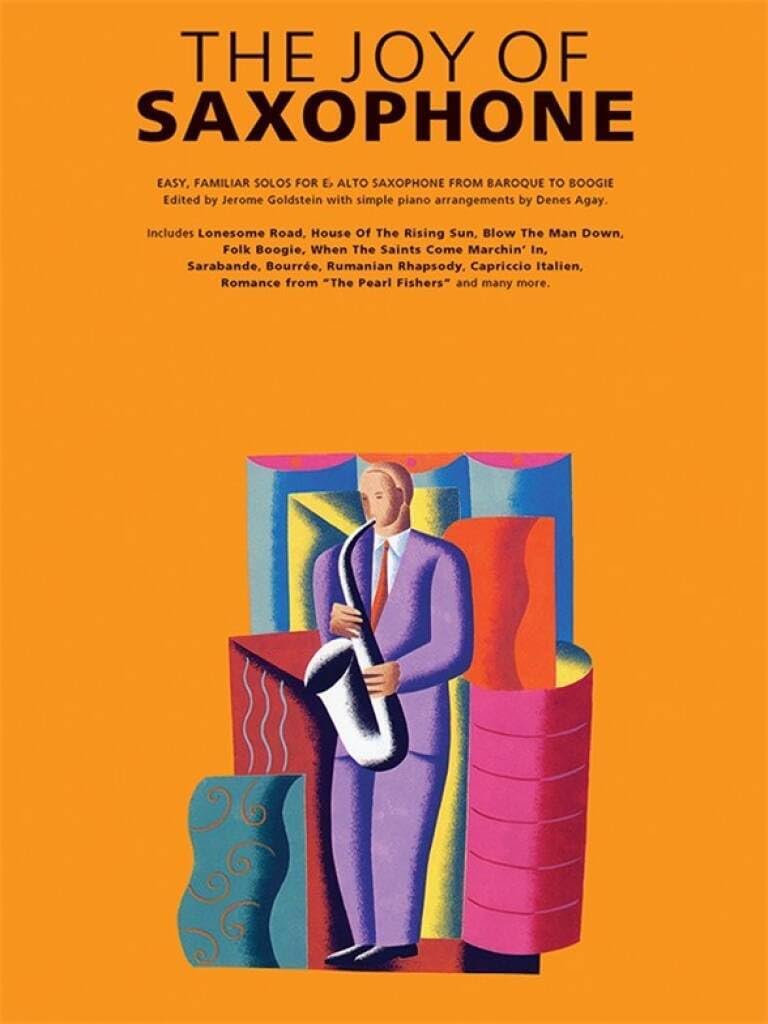 Couverture du livre « THE JOY OF SAXOPHONE - SAXOPHONE ALTO ET PIANO » de Auteurs Divers, librairie Les Contes Infusés à Corte