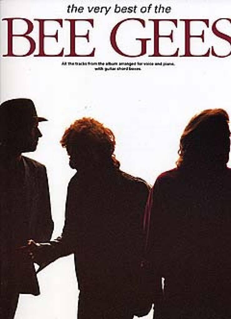 Couverture du livre « THE VERY BEST OF THE BEE GEES PIANO, VOIX, GUITARE » de Bee Gees (artist), librairie Les Contes Infusés à Corte