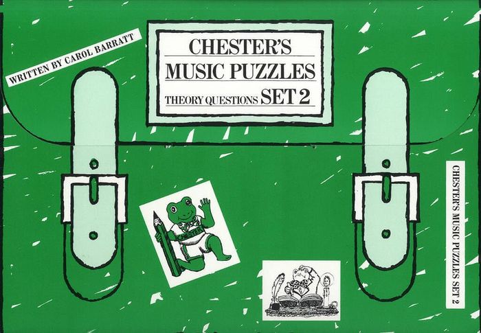 Couverture du livre « CHESTER S MUSIC PUZZLES - SET 2 LIVRE SUR LA MUSIQUE » de Barratt, (auth Carol, librairie Les Contes Infusés à Corte