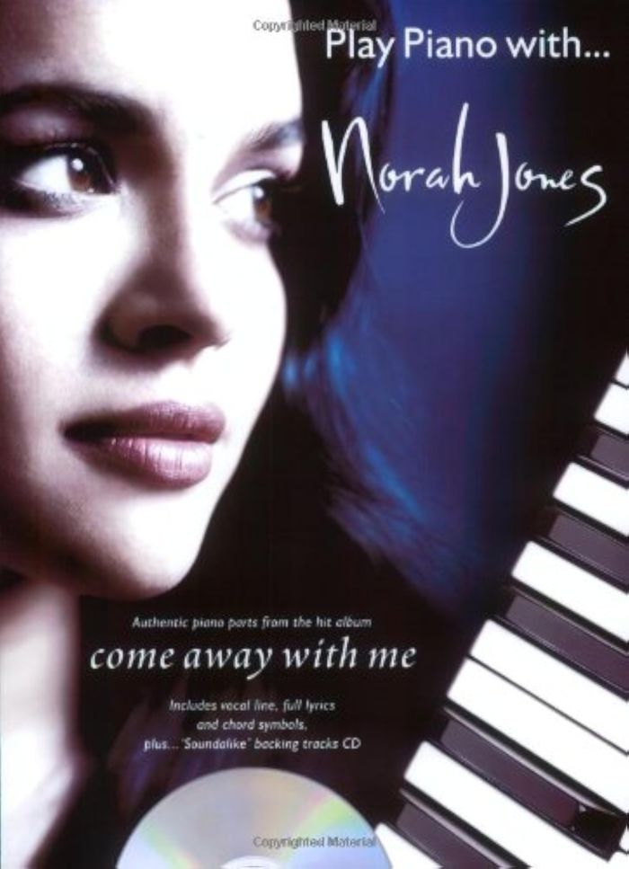 Couverture du livre « JONES NORAH PLAY PIANO WITH CD », librairie Les Contes Infusés à Corte