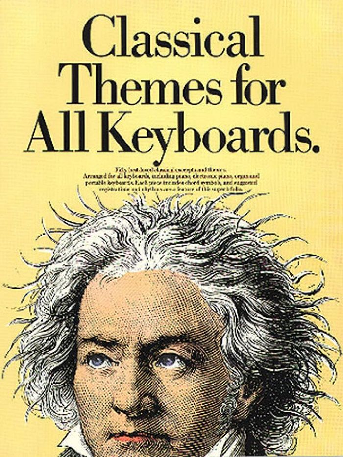 Couverture du livre « CLASSICAL THEMES FOR ALL KEYBOARDS » de Auteurs Divers, librairie Les Contes Infusés à Corte