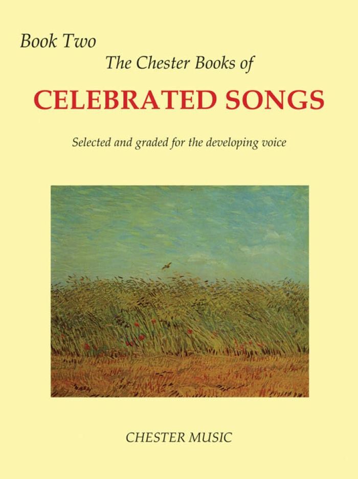 Couverture du livre « THE CHESTER BOOK OF CELEBRATED SONGS - BOOK TWO » de Leah, (edito Shirley, librairie Les Contes Infusés à Corte