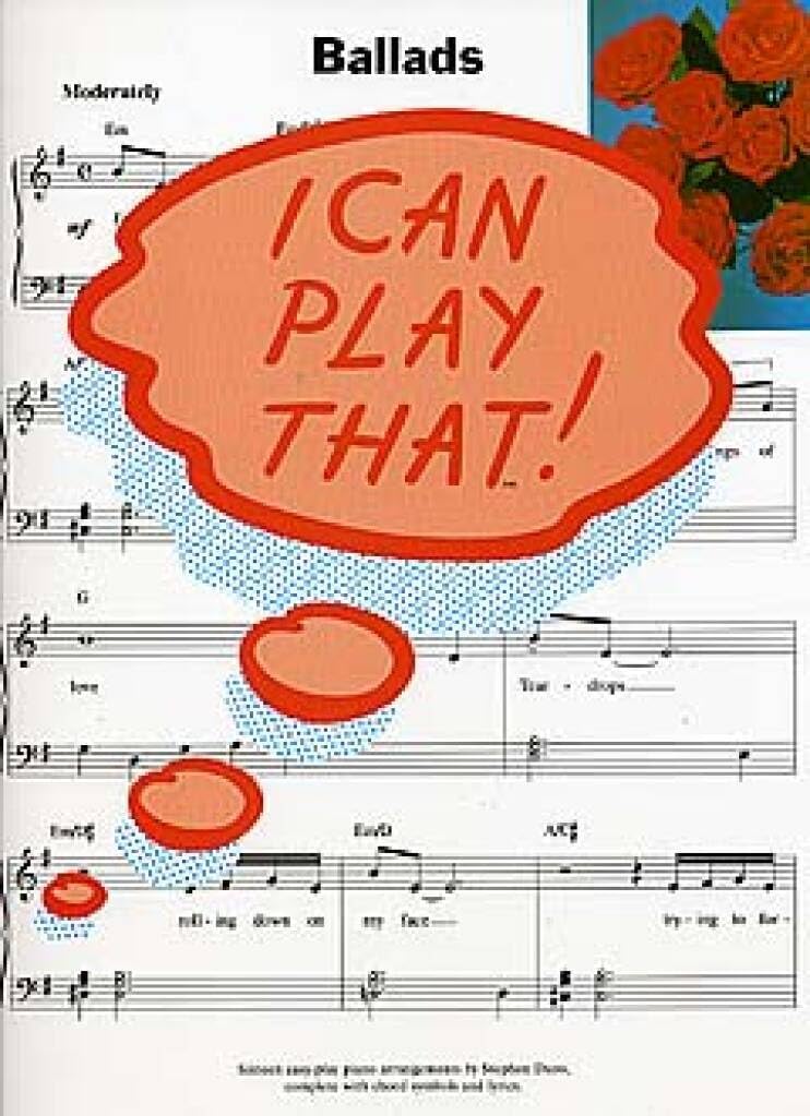 Couverture du livre « I CAN PLAY THAT! BALLADS » de Auteurs Divers, librairie Les Contes Infusés à Corte