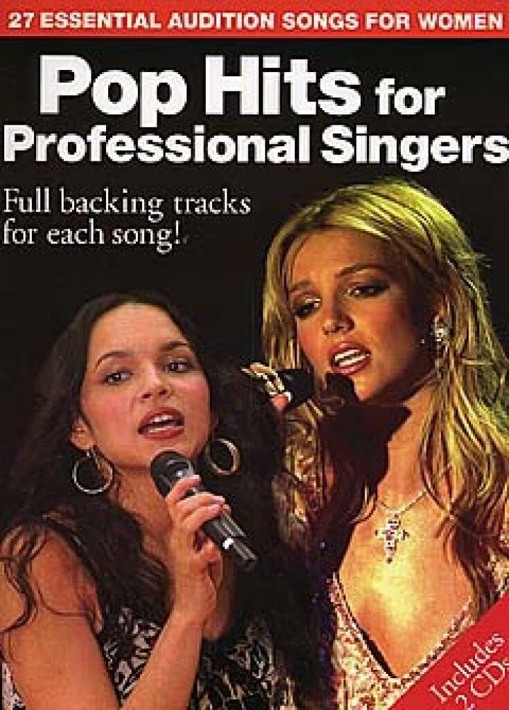 Couverture du livre « POP HITS FOR PROFESSIONAL SINGERS PIANO, VOIX, GUITARE+CD » de Auteurs Divers, librairie Les Contes Infusés à Corte