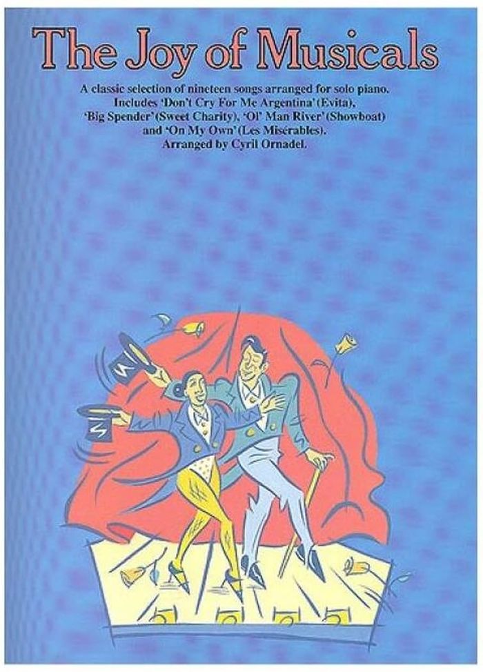 Couverture du livre « THE JOY OF MUSICALS » de Auteurs Divers, librairie Les Contes Infusés à Corte