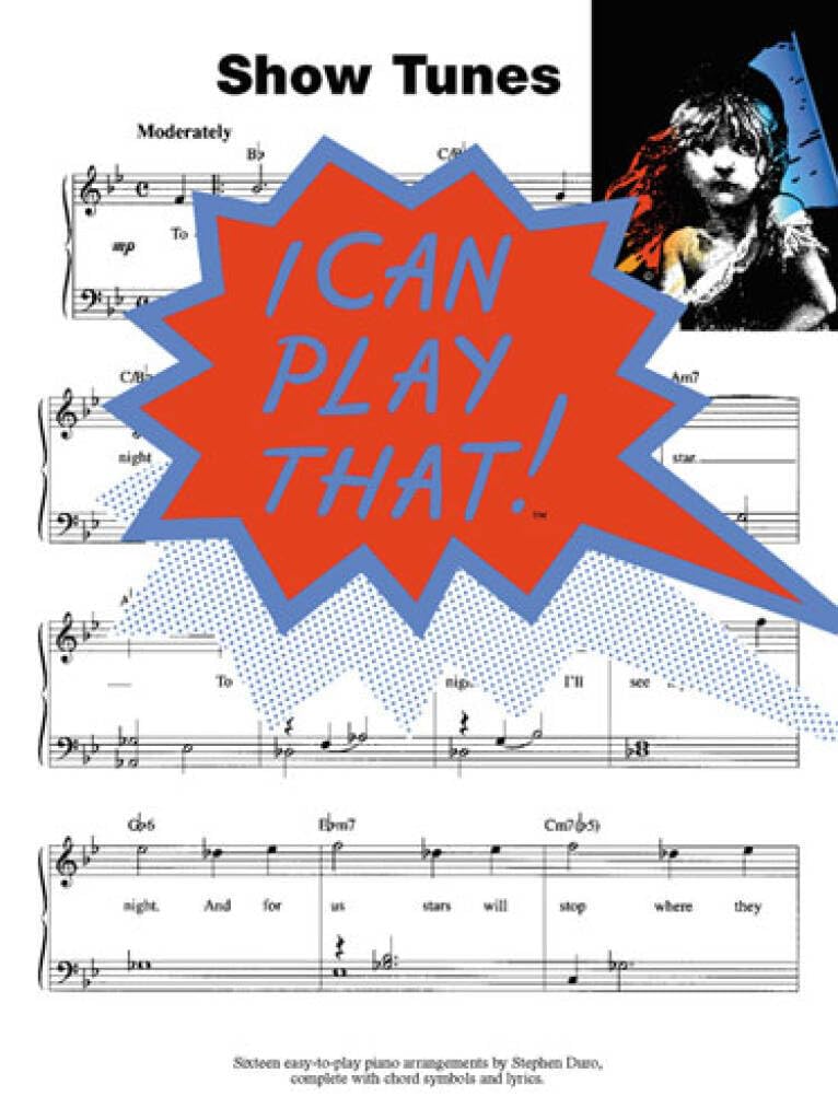 Couverture du livre « I CAN PLAY THAT! SHOWTUNES » de Duro, (arran Stephen, librairie Les Contes Infusés à Corte