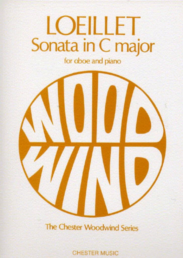 Couverture du livre « JEAN-BAPTISTE LOEILLET: SONATA IN C MAJOR FOR OBOE AND PIANO » de Loeillet, Jean-Bapti, librairie Les Contes Infusés à Corte