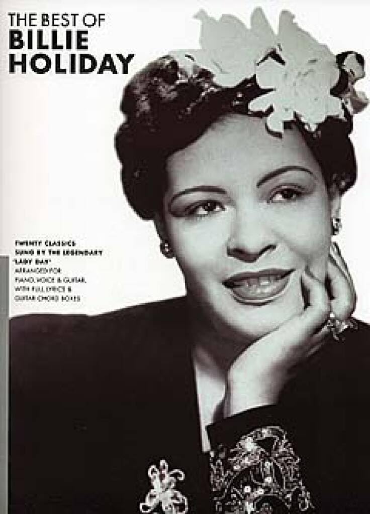 Couverture du livre « BILLIE HOLIDAY SONGBOOK PIANO, VOIX, GUITARE » de Holiday, (art Billie, librairie Les Contes Infusés à Corte