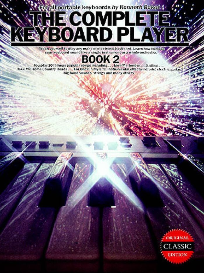 Couverture du livre « THE COMPLETE KEYBOARD PLAYER: BOOK 2 » de Auteurs Divers, librairie Les Contes Infusés à Corte