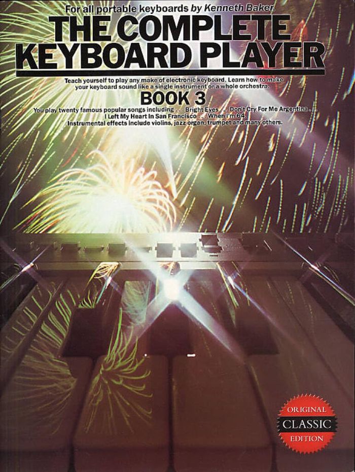 Couverture du livre « THE COMPLETE KEYBOARD PLAYER: BOOK 3 » de Auteurs Divers, librairie Les Contes Infusés à Corte