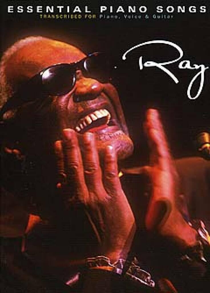 Couverture du livre « RAY CHARLES: ESSENTIAL PIANO SONGS PIANO, VOIX, GUITARE » de Charles, (artist Ray, librairie Les Contes Infusés à Corte