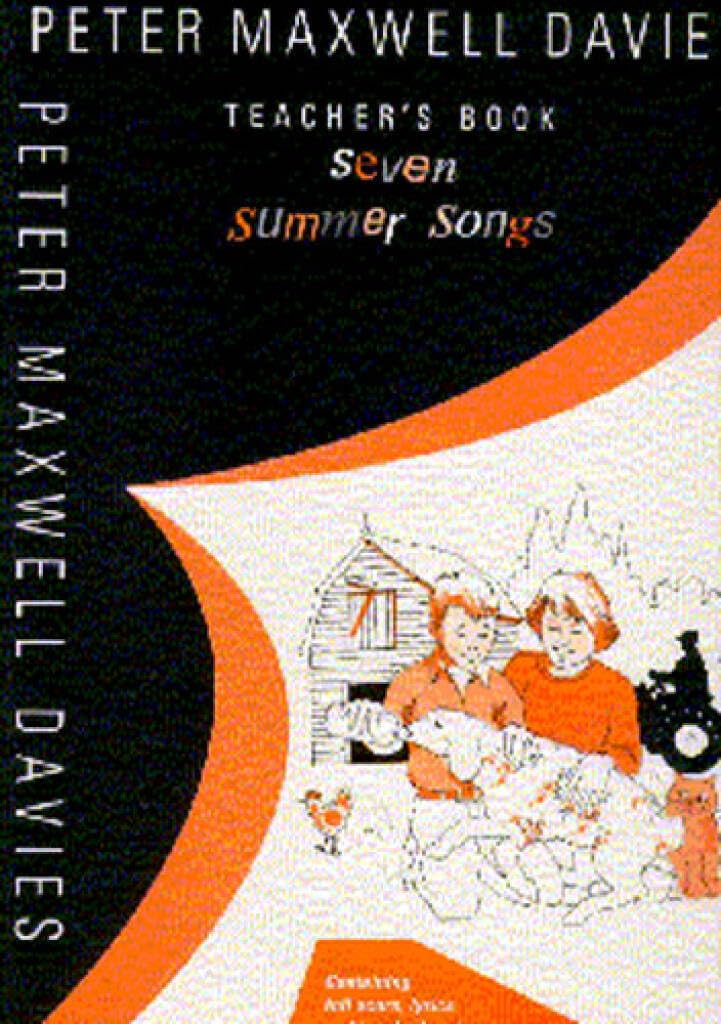 Couverture du livre « PETER MAXWELL DAVIES: SEVEN SUMMER SONGS », librairie Les Contes Infusés à Corte