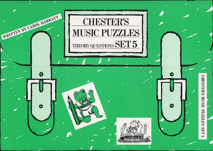 Couverture du livre « CHESTER S MUSIC PUZZLES - SET 5 FORMATION MUSICALE » de Barratt, (auth Carol, librairie Les Contes Infusés à Corte