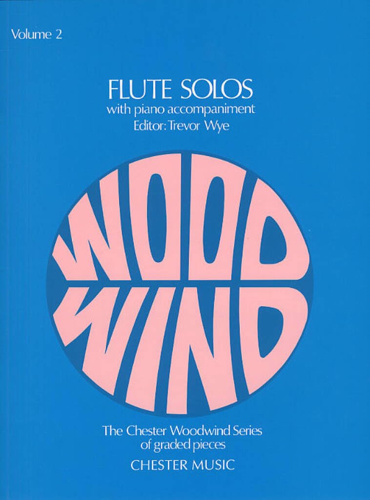 Couverture du livre « FLUTE SOLOS VOLUME TWO - EDITEUR : TREVOR WYE - FLUTE TRAVERSIERE ET PIANO » de Wye, (editor) Trevor, librairie Les Contes Infusés à Corte