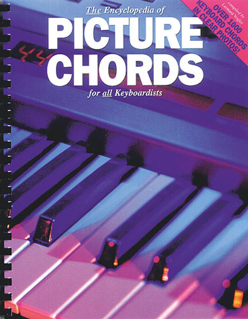Couverture du livre « THE ENCYCLOPAEDIA OF PICTURE CHORDS FOR ALL KEYBOARDISTS » de Auteurs Divers, librairie Les Contes Infusés à Corte