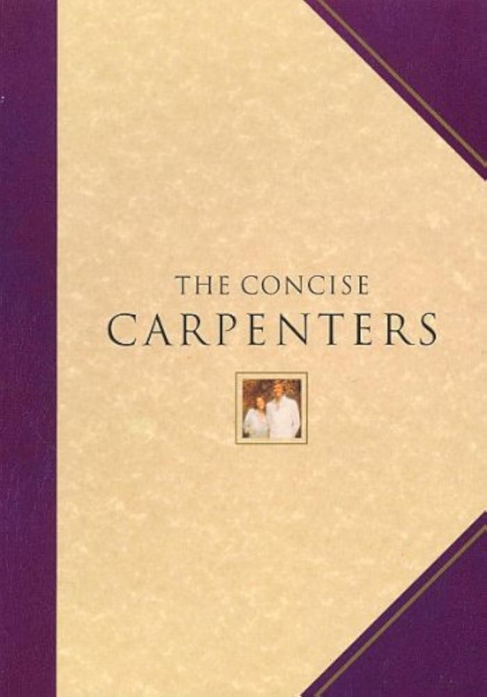 Couverture du livre « THE CONCISE CARPENTERS » de (artist) Carpenters, librairie Les Contes Infusés à Corte