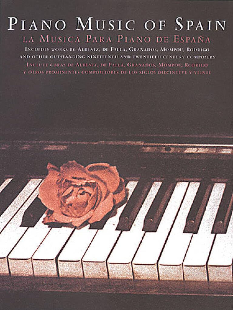 Couverture du livre « THE PIANO MUSIC OF SPAIN: ROSE EDITION PIANO » de Auteurs Divers, librairie Les Contes Infusés à Corte