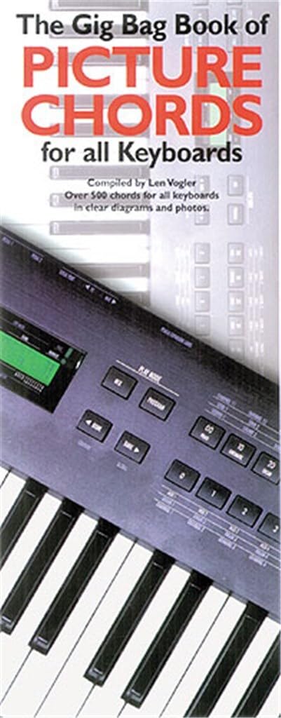 Couverture du livre « THE GIG BAG BOOK OF PICTURE CHORDS FOR ALL KEYBOARDS » de Auteurs Divers, librairie Les Contes Infusés à Corte