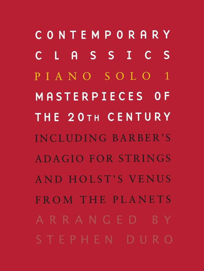Couverture du livre « CONTEMPORARY CLASSICS: PIANO SOLO 1 PIANO » de Auteurs Divers, librairie Les Contes Infusés à Corte