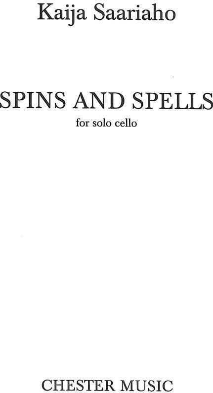 Couverture du livre « KAIJA SAARIAHO: SPINS AND SPELLS » de Saariaho, (art Kaija, librairie Les Contes Infusés à Corte