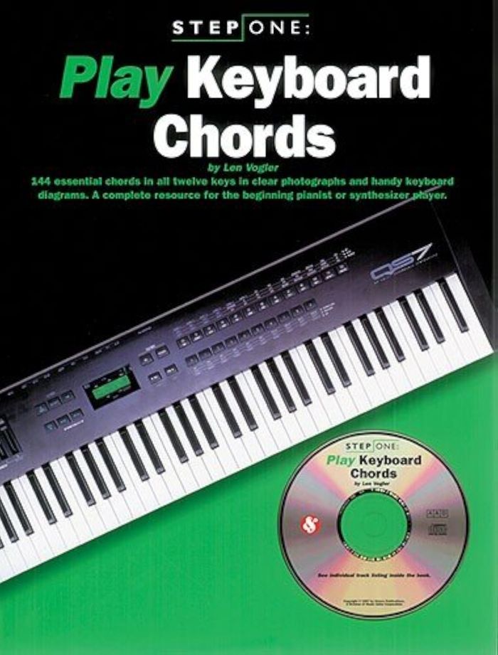 Couverture du livre « STEP ONE PLAY KEYBOARD CHORDS +CD » de Auteurs Divers, librairie Les Contes Infusés à Corte
