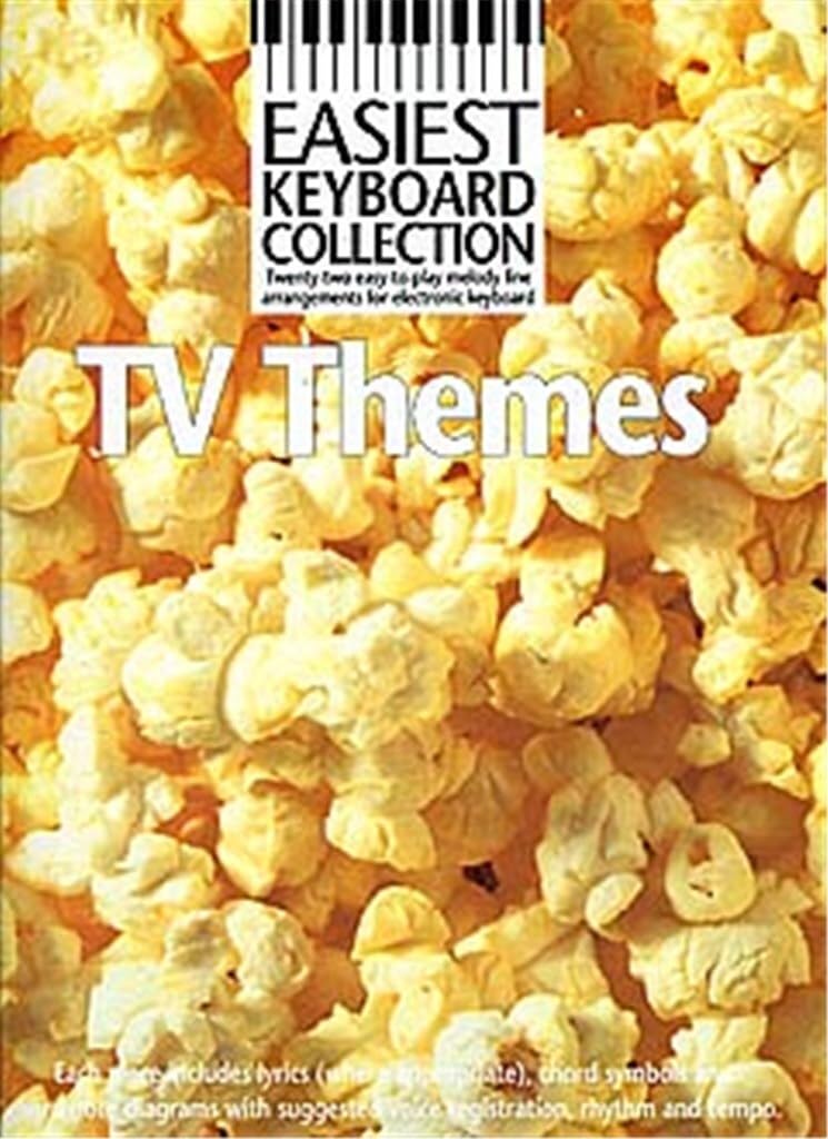 Couverture du livre « EASIEST KEYBOARD COLLECTION: TV THEMES » de Auteurs Divers, librairie Les Contes Infusés à Corte