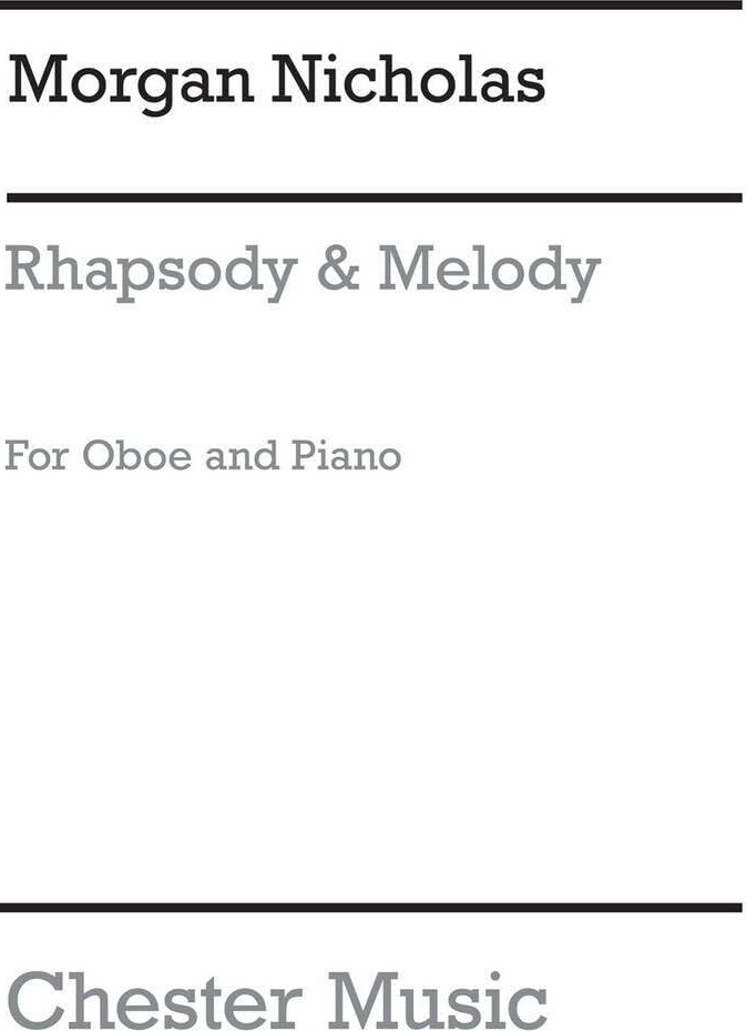 Couverture du livre « MORGAN NICHOLAS: RHAPSODY AND MELODY » de Nicholas, (ar Morgan, librairie Les Contes Infusés à Corte